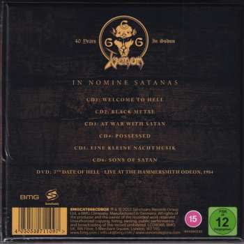 6CD/DVD/Box Set Venom: In Nomine Satanas