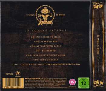 6CD/DVD/Box Set Venom: In Nomine Satanas