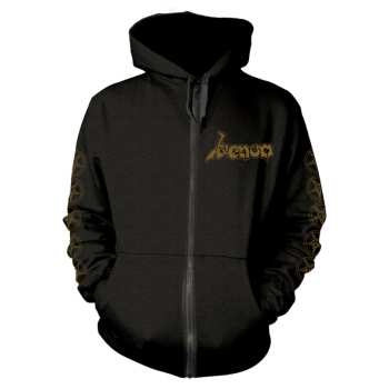Merch Venom: Sweatshirt With Zipper Logo Venom (gold)