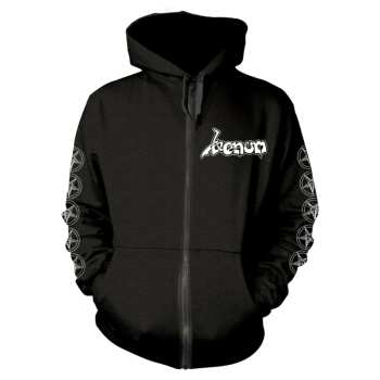 Merch Venom: Sweatshirt With Zipper Logo Venom (white)
