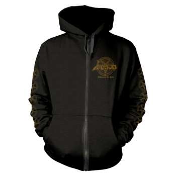 Merch Venom: Sweatshirt With Zipper Welcome To Hell (gold)