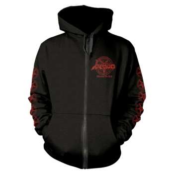 Merch Venom: Sweatshirt With Zipper Welcome To Hell (red)