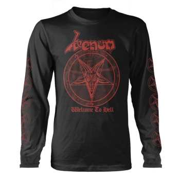 Merch Venom: Long Sleeve T-Shirt Welcome To Hell (red)