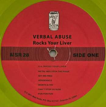 LP Verbal Abuse: Rocks Your Liver CLR
