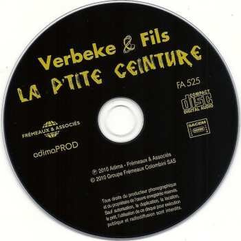 CD Patrick Verbeke: La P'tite Ceinture