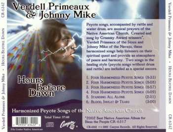 CD Verdell Primeaux: Hours Before Dawn
