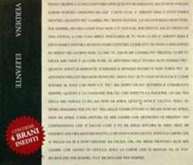 Album Verdena: Elefante