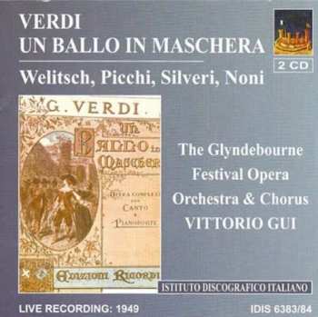 Album Verdi / Alan / Loring / Noni: Un Ballo In Mascher