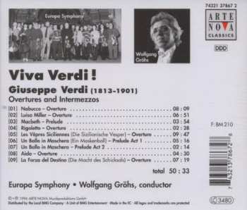 CD Giuseppe Verdi: Viva Verdi! Overtures And Intermezzos