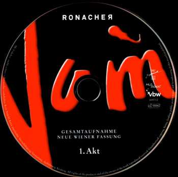 2CD Vereinigte Bühnen Wien: Tanz Der Vampire (Gesamtaufnahme Neue Wiener Fassung)