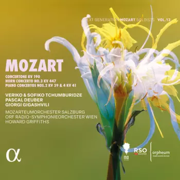 Mozart: Concertone Kv 190 Horn Con No. 3 Kv 447