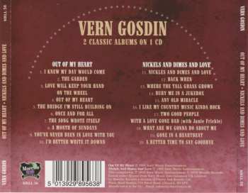 CD Vern Gosdin: Out Of My Heart / Nickels & Dimes & Love