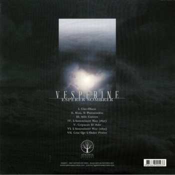 2LP Vesperine: Espérer Sombrer