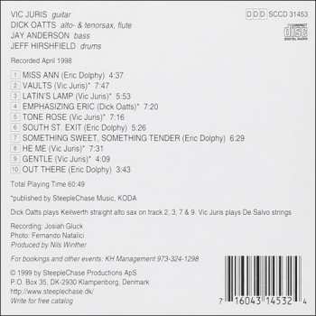 CD Vic Juris: Remembering Eric Dolphy