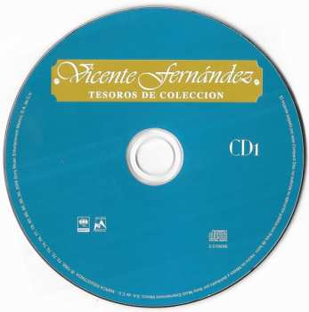 3CD/Box Set Vicente Fernandez: Tesoros De Coleccion