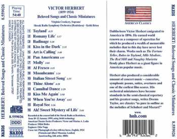 CD Victor Herbert: Beloved Songs And Classic Miniatures