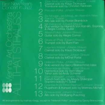 CD Vienna Art Orchestra: All That Strauss