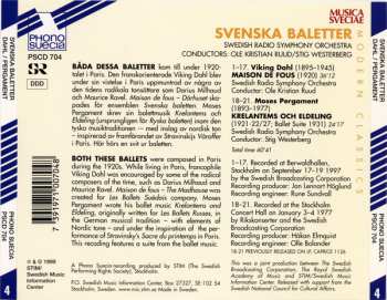 CD Moses Pergament: Svenska Baletter = Swedish Ballets