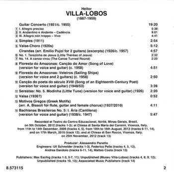 3CD Heitor Villa-Lobos: Complete Guitar Manuscripts