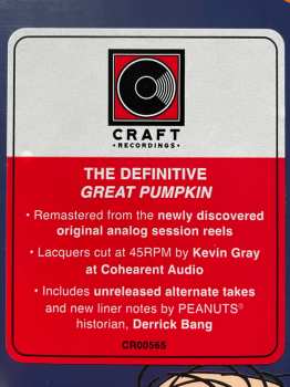 LP Vince Guaraldi: It's The Great Pumpkin, Charlie Brown (Original Soundtrack Recording)