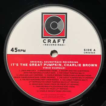 LP Vince Guaraldi: It's The Great Pumpkin, Charlie Brown (Original Soundtrack Recording)