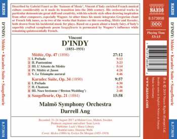 CD Vincent d'Indy: Médée • Karadec Suite • Sugefleurie