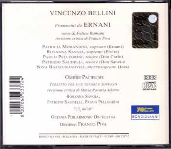 CD Vincenzo Bellini: Frammenti da ERNANI