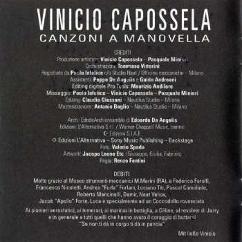 CD Vinicio Capossela: Canzoni A Manovella