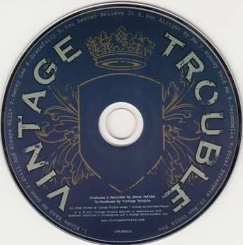 CD Vintage Trouble: The Bomb Shelter Sessions DIGI