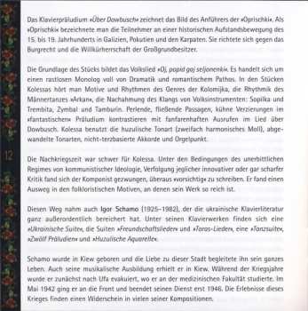 SACD نيسم جلال: Ukrainian Moods - Piano Miniatures