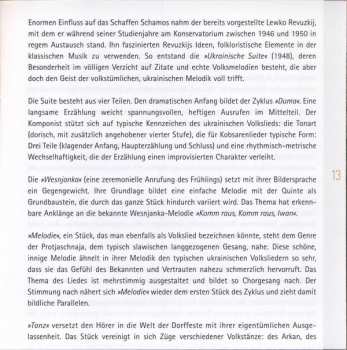 SACD نيسم جلال: Ukrainian Moods - Piano Miniatures