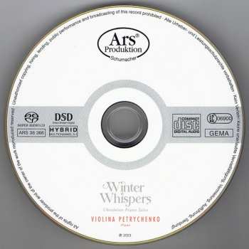 SACD Violina Petrychenko: Winter Whispers – Ukrainian Piano Tales