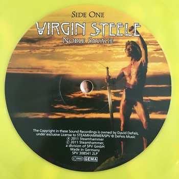 2LP Virgin Steele: Noble Savage CLR