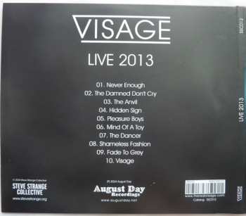CD Visage: Live 2013