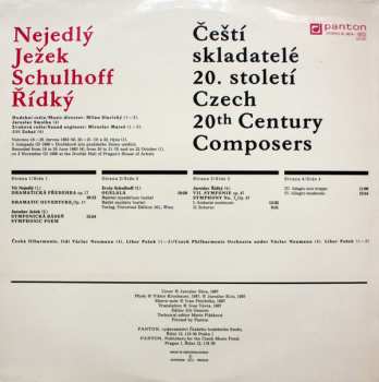 Album The Czech Philharmonic Orchestra: Dramatická Předehra / Symfonická Báseň / Ogelala (Suita) / VII. Symfonie