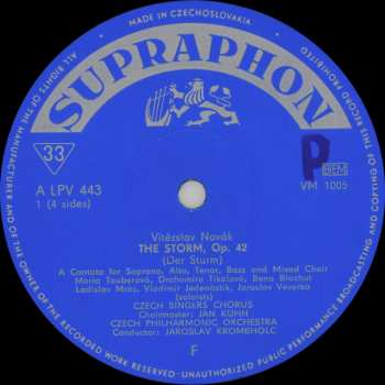 2LP/Box Set Vítězslav Novák: The Storm, Op. 42 (2xLP + BOX)