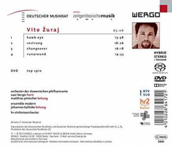 DVD/SACD Vito Žuraj: Changeover