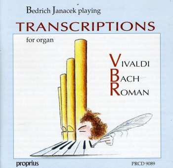 CD Johann Sebastian Bach: Transcriptions for Organ - Vivaldi, Bach, Roman