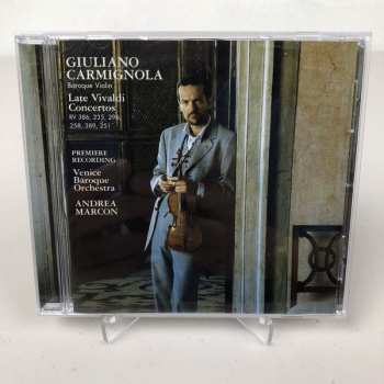 CD Antonio Vivaldi: Late Vivaldi Concertos