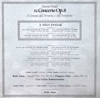 3LP/Box Set Antonio Vivaldi: 12 Concerti Op.8 - Il Cimento Dell' Armonia E Dell' Inventione Including "The Four Seasons"