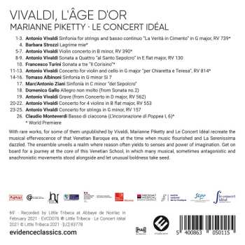 CD Antonio Vivaldi: L'âge D'or