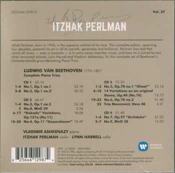 4CD Ludwig van Beethoven: Klaviertrios (Vollstandig) / Piano Trios (Complete)