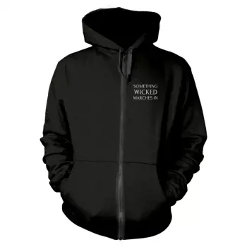 Sweatshirt With Zipper Something Wicked Marches In