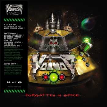 5CD/DVD/Box Set Voïvod: Forgotten In Space DLX