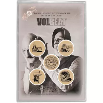 Set of Buttons Servant Of The Mind