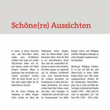 CD Volker Kriegel: Schöne Aussichten