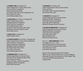 CD Volker Kriegel: Schöne Aussichten