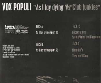 2LP Vox Populi: "As I Lay Dying" VS "Club Junkies"
