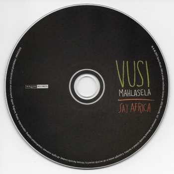 CD Vusi Mahlasela: Say Africa