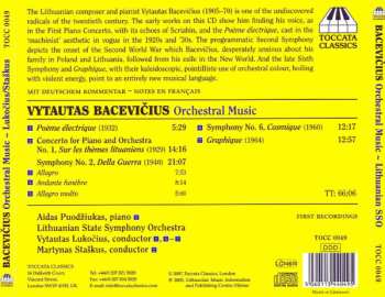 CD Vytautas Bacevičius: Orchestral Music